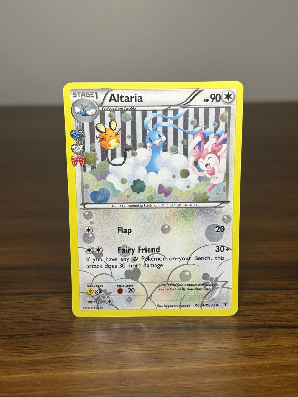 Altaria Pokemon TCG Generations Radiant Collection Holo RC24/RC32